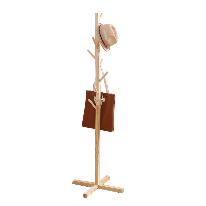 Kids Cartoon Monkey Wooden Coat Rack/ Clothes Tree