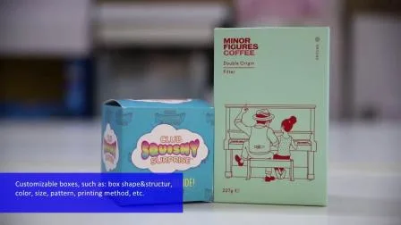 Modifique la forma de la caja de la cartulina de marfil de la caja del anuncio para requisitos particulares diferente para el empaquetado del papel de embalaje del juguete de los niños