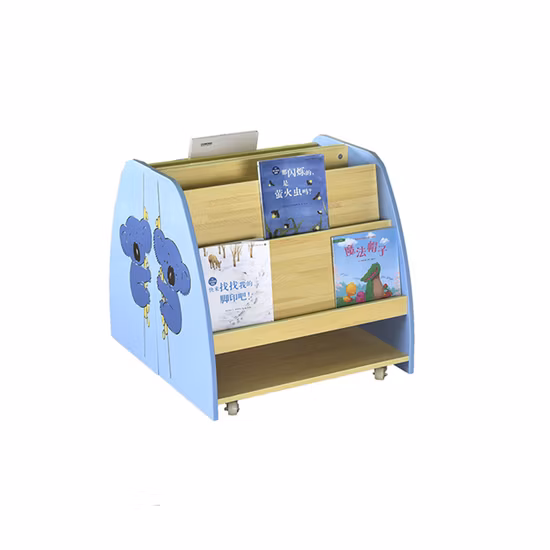 Muebles de jardín de infantes, Estantes de almacenamiento de madera Estante de libros de biblioteca escolar, Muebles de madera Guardería, Estantes de almacenamiento para niños, Estante de libros para niños