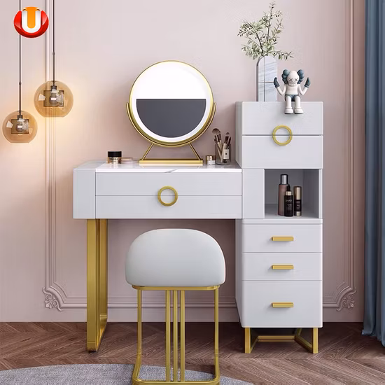 Venda al por mayor el tocador moderno de madera barato de los muebles del dormitorio del escritorio del maquillaje del lado de los niños